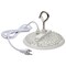 Nuvo 60 Watt Hi-Pro Shop Light with Plug - 8 in. Dia. - 4000K - White Finish - 120 Volt 65/971 - alternate 4